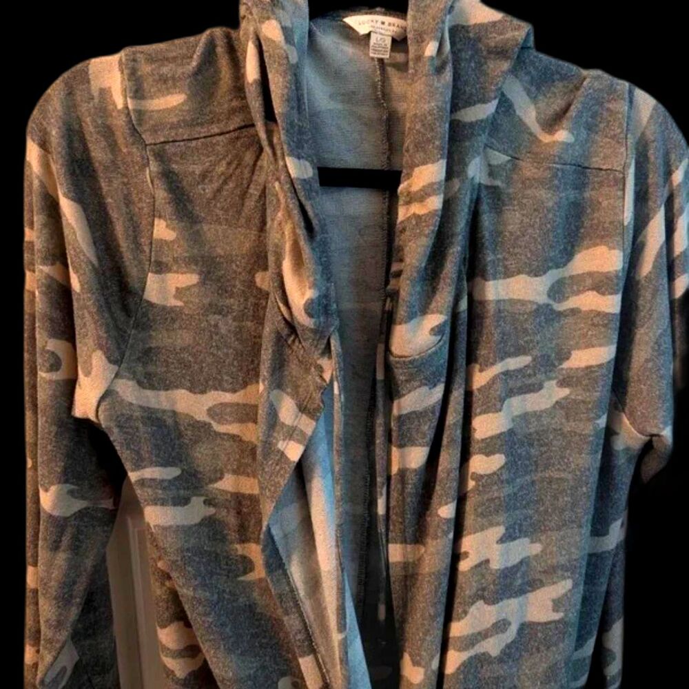 Lucky Brand Camo Cardigan - Picture 4 of 4